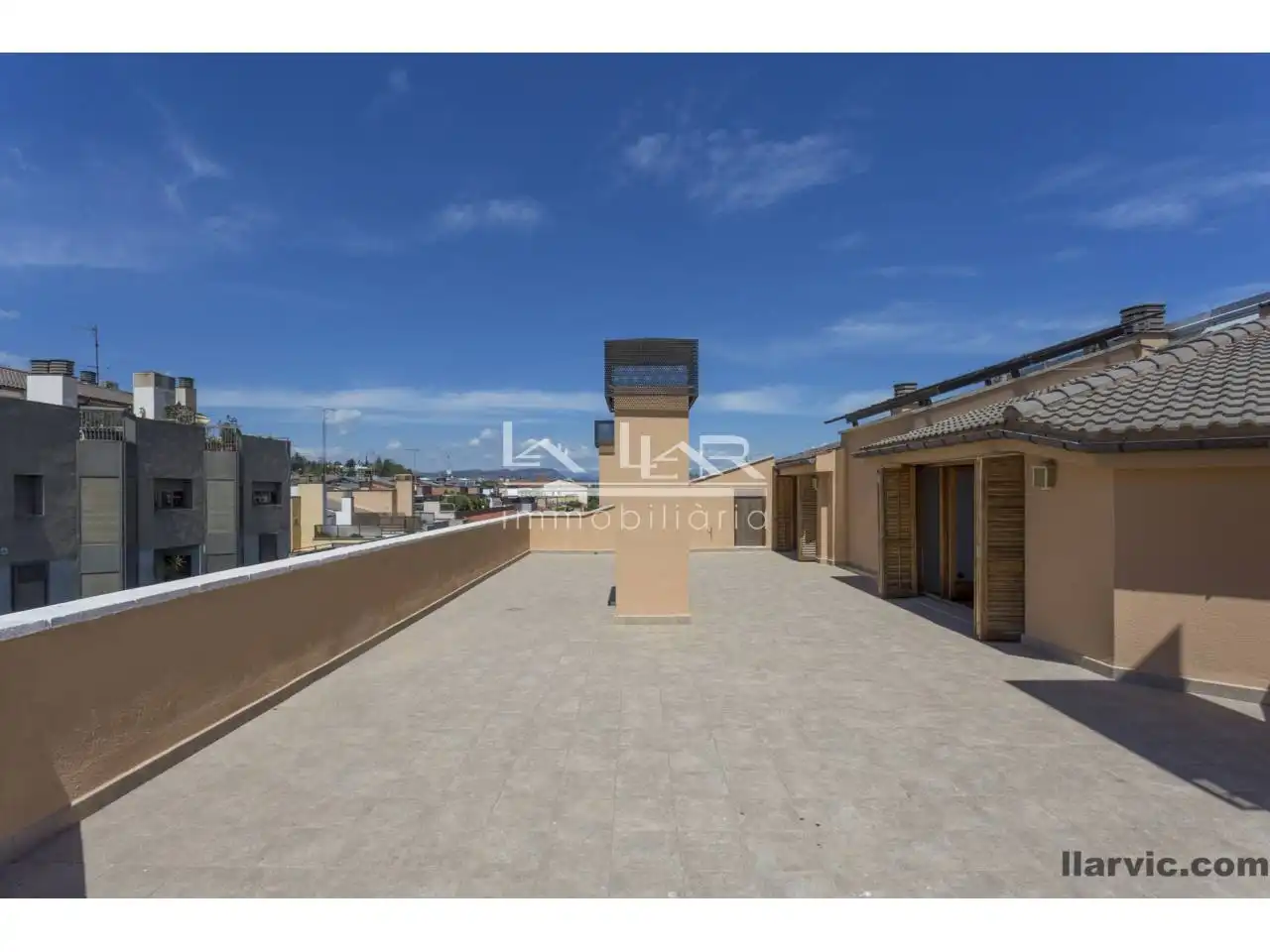 Terrasse von Maisonette zur Miete in Vic mit Heizung, Parkett und Terrasse