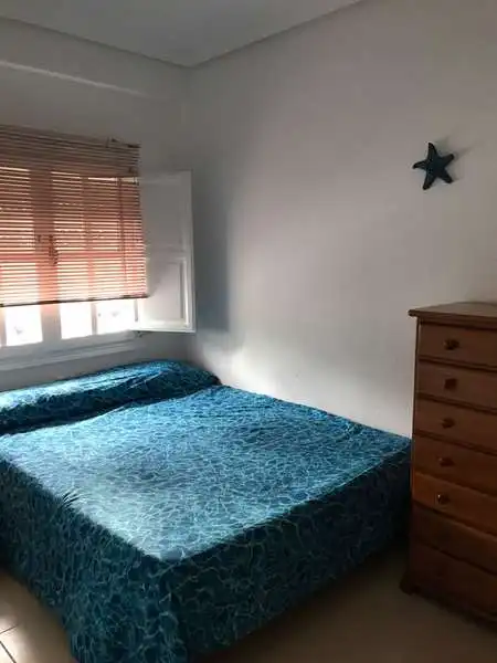 Schlafzimmer von Wohnung zur Miete in Roquetas de Mar mit Terrasse, Möbliert und Gemeinschaftspool