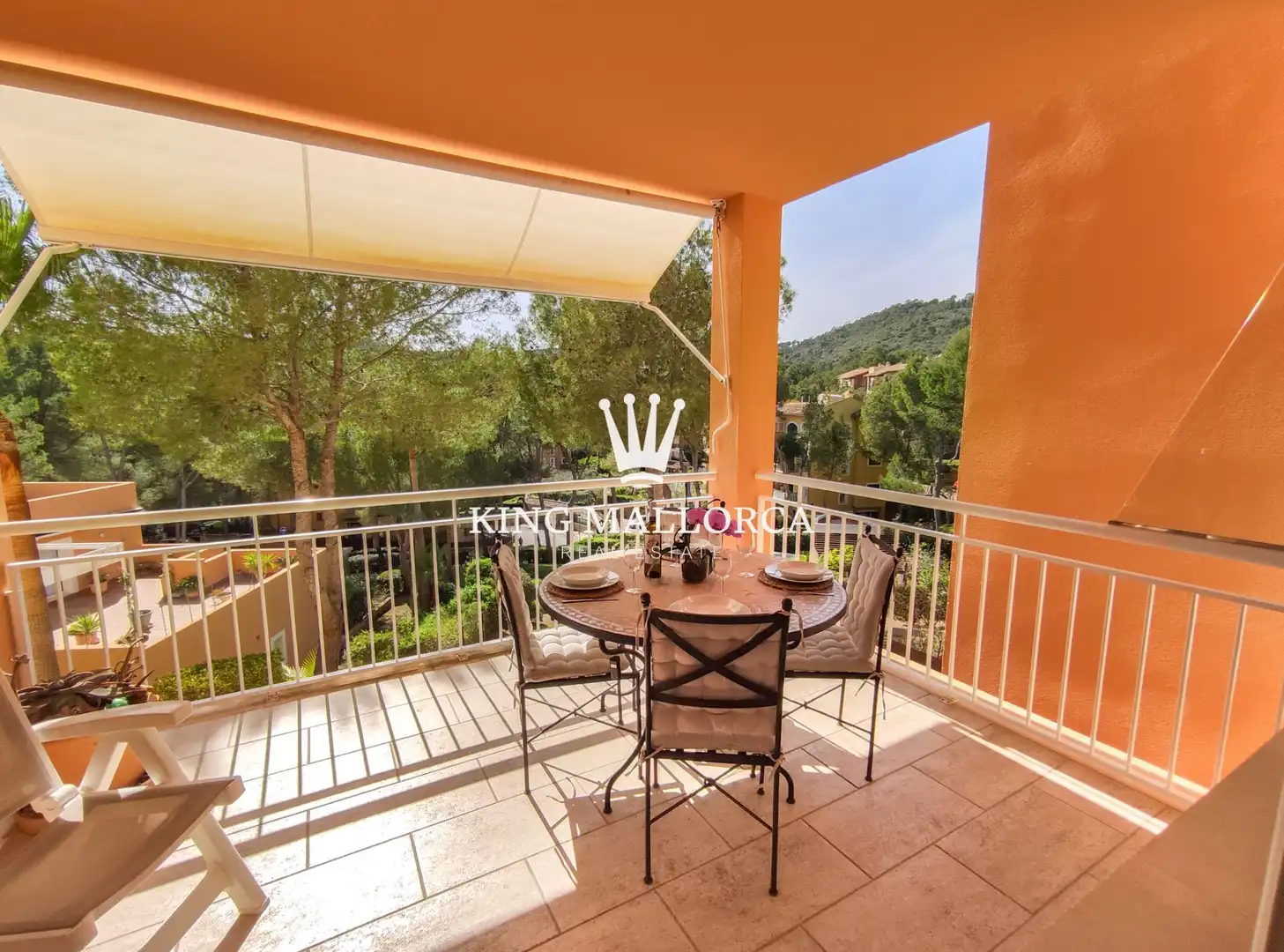 Terraza de Apartamento de alquiler en Calvià con Aire acondicionado, Calefacción y Terraza