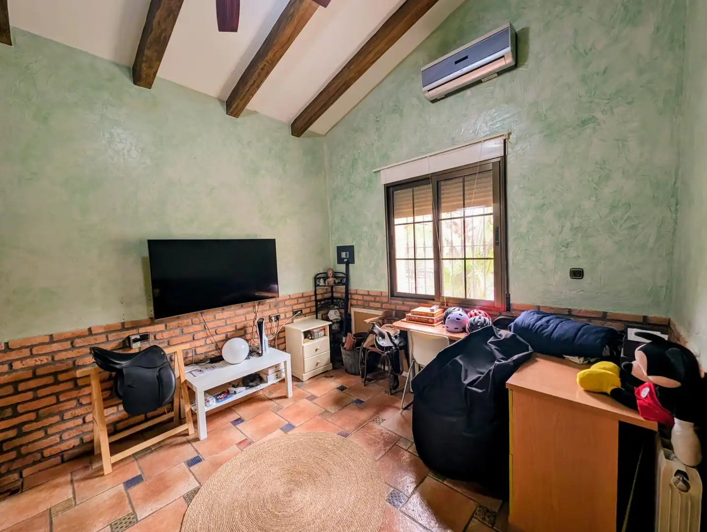 Sala de estar de Casa o chalet en venta en Totana con Jardín privado, Terraza y Piscina