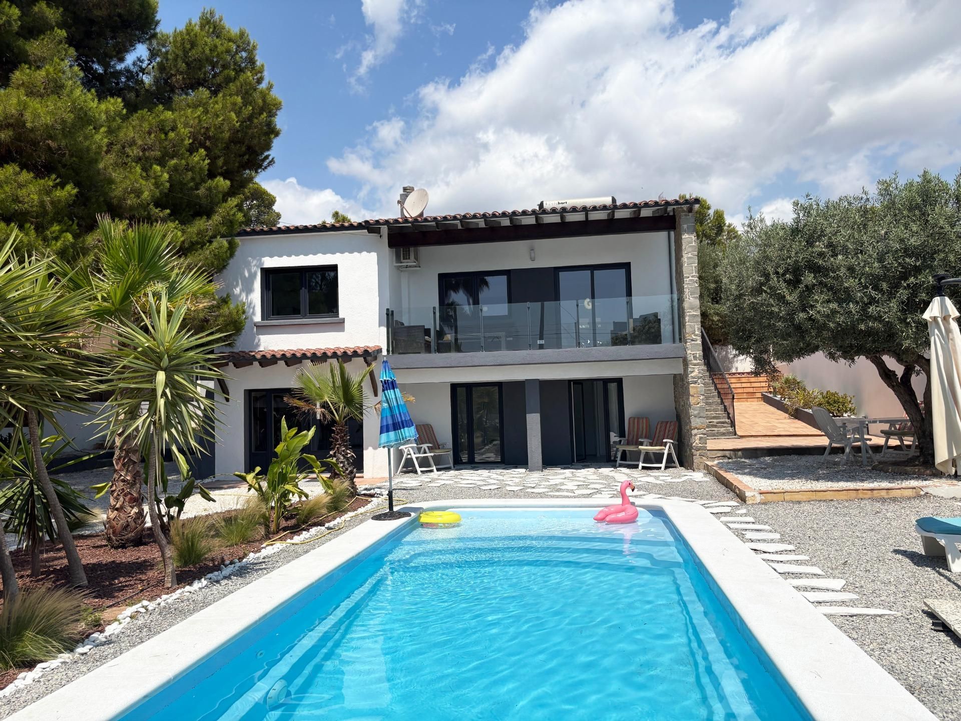 Piscina de Casa o xalet en venda en Calpe / Calp amb Aire condicionat, Calefacció i Jardí privat