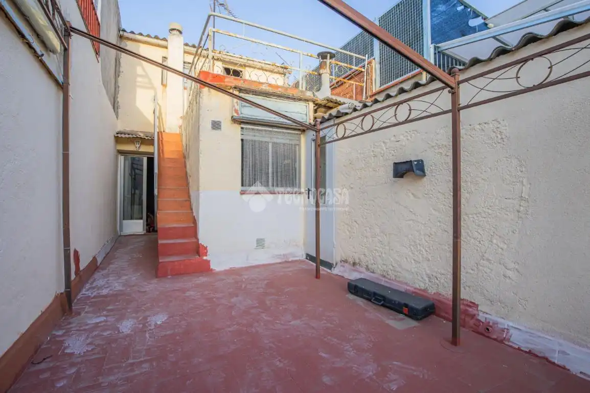 Terrasse von Einfamilien-Reihenhaus zum Verkauf in Terrassa mit Terrasse
