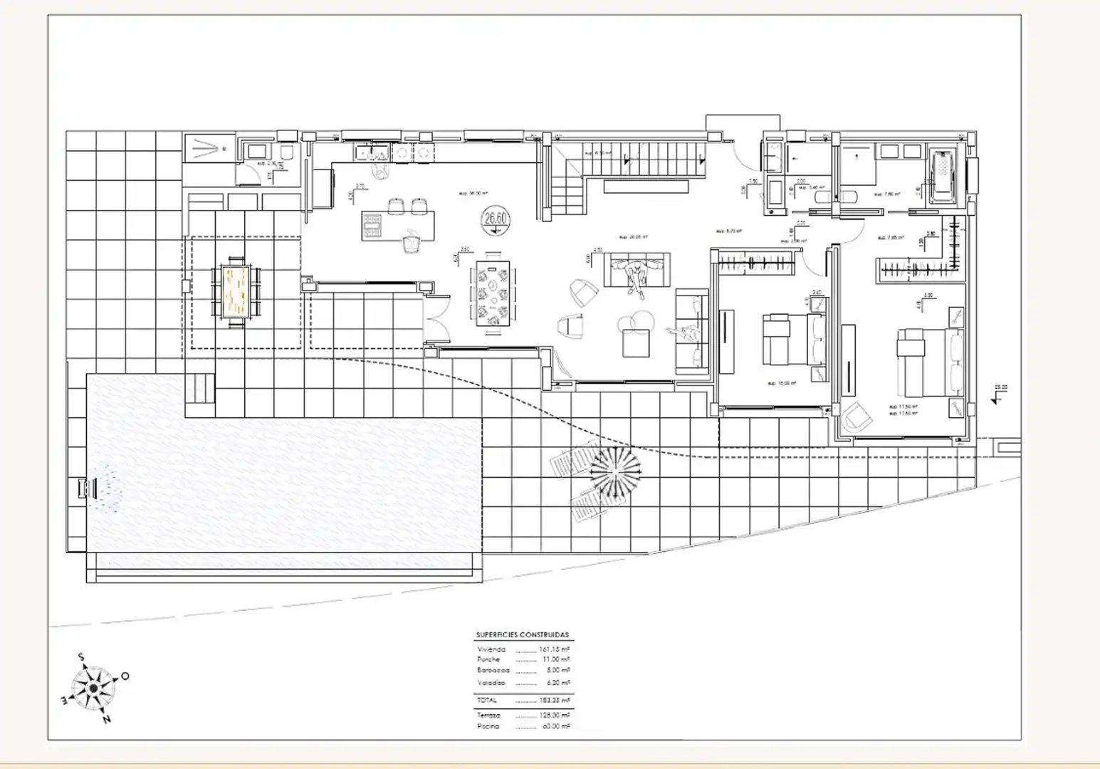 Casa con piscina en venta en La Fustera, imagen 5