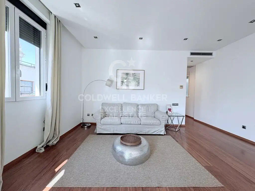 Sala de estar de Piso de alquiler en Valencia con Aire acondicionado, Amueblado y Horno