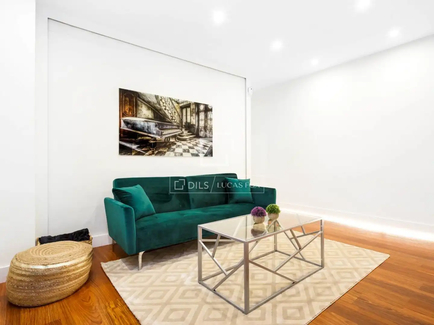 Sala de estar de Piso en venta en Madrid con Aire acondicionado y Amueblado
