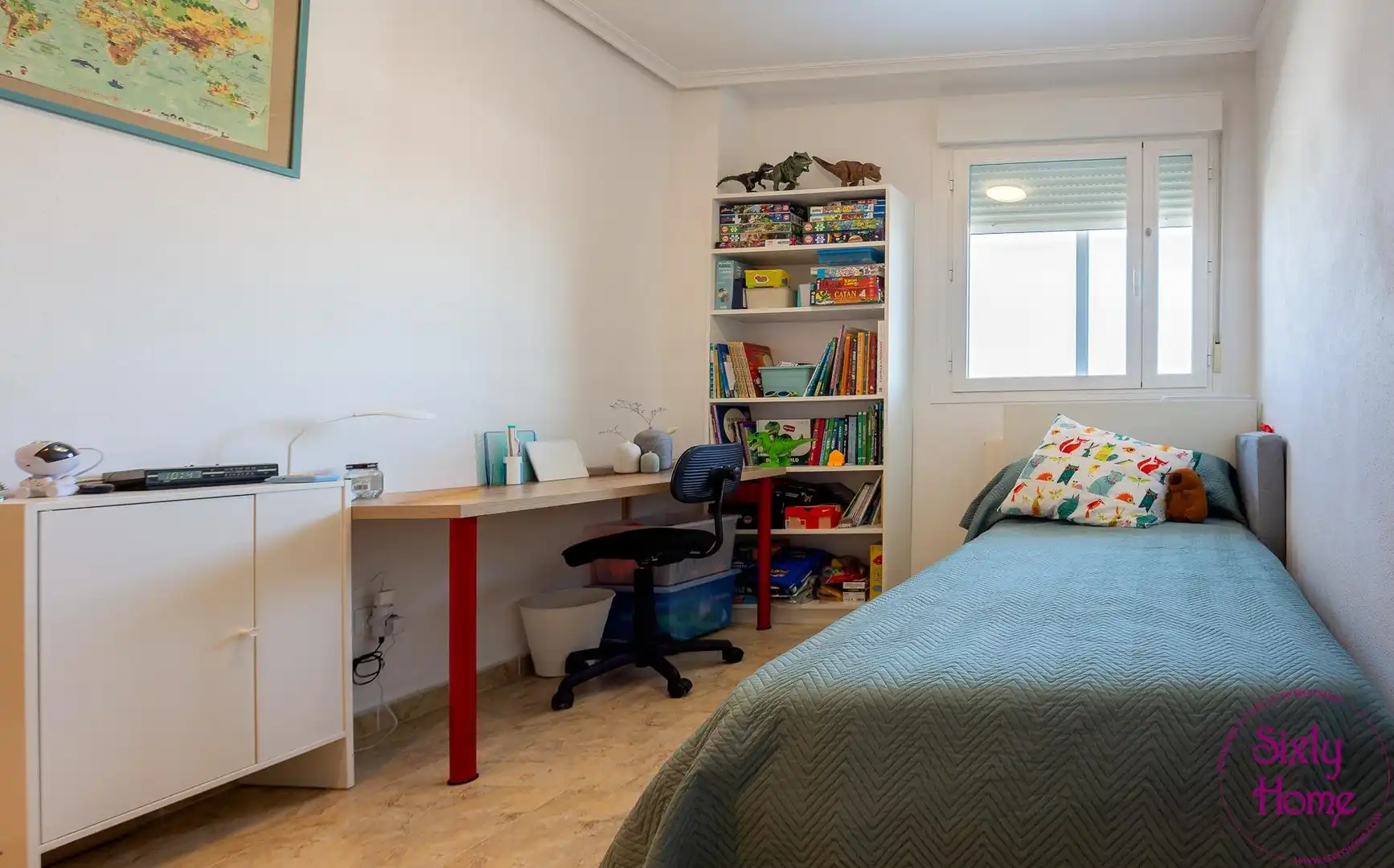 Bedroom of Flat for sale in Zaragoza  with Heating