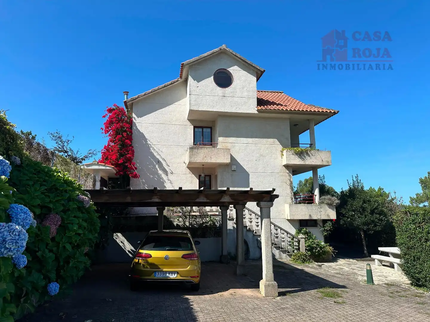 Exterior view of Houses for sale in Cangas   with Air Conditioner, Heating and Terrace
