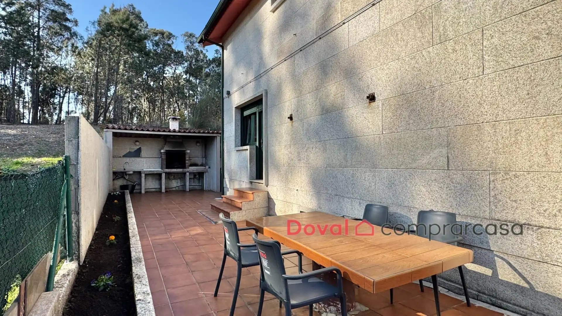 Terrassa de Casa o xalet en venda en Salceda de Caselas amb Calefacció, Jardí privat i Terrassa