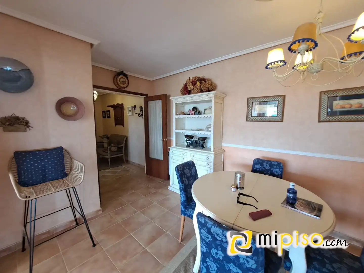 Dining room of Flat for rent in Laredo  with Terrace and Furnished