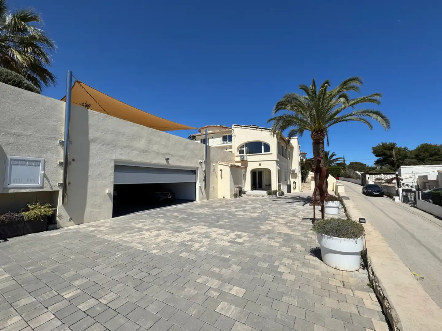 Exterior view of Houses for sale in Moraira  with Air Conditioner, Heating and Private garden