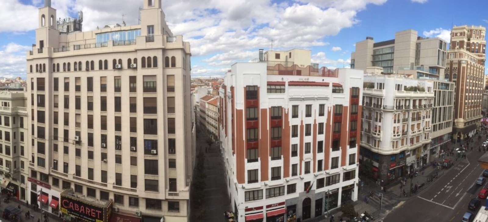 Exterior view of Study to share in  Madrid Capital  with Air Conditioner, Terrace and Furnished