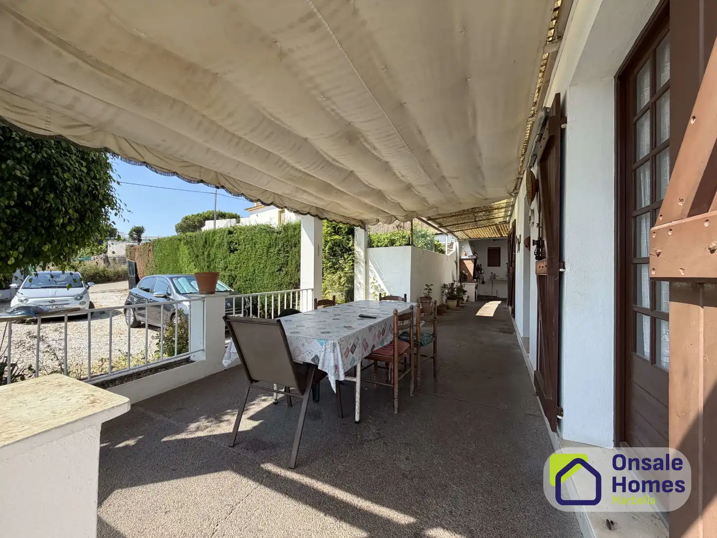 Terrassa de Casa o xalet en venda en Estepona amb Jardí privat, Terrassa i Traster