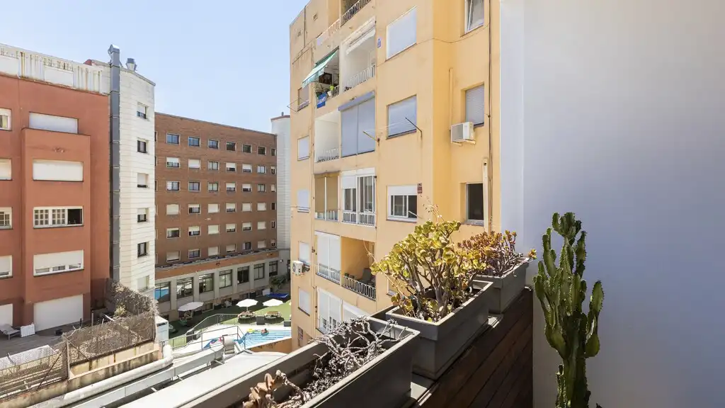 Terrassa de Apartament en venda en Sarrià - Sant Gervasi