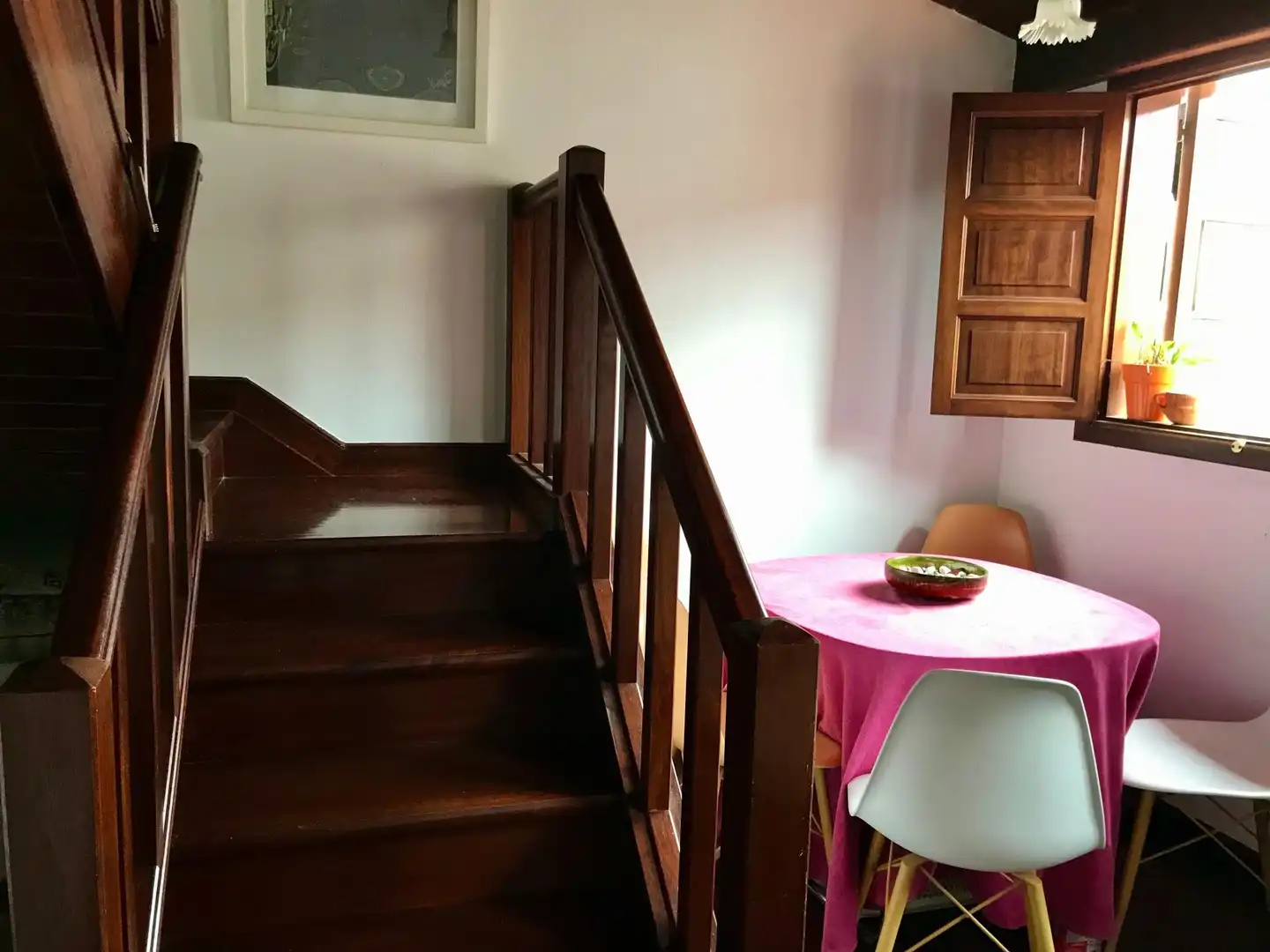Casa adosada en venda en Santiago de Compostela  amb Balcó