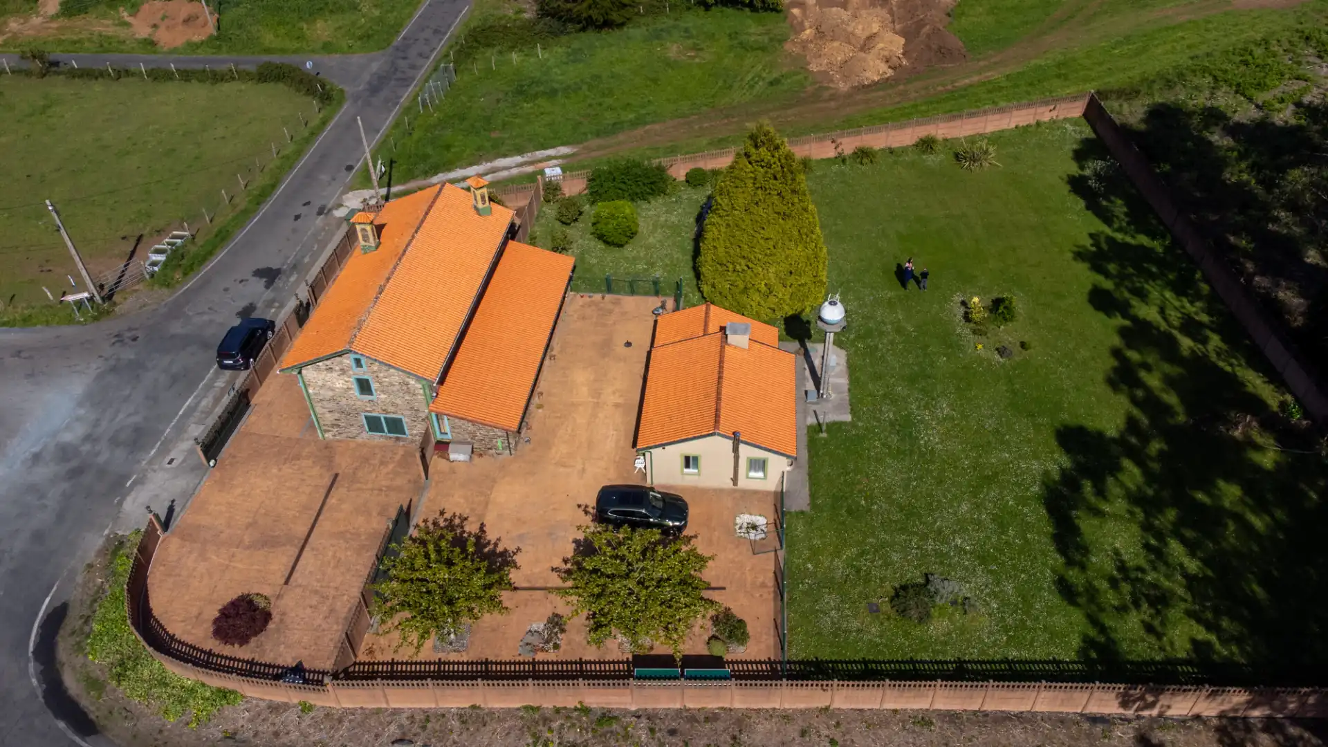 Vista exterior de Finca rústica en venta en Valdoviño con Calefacción, Jardín privado y Parquet