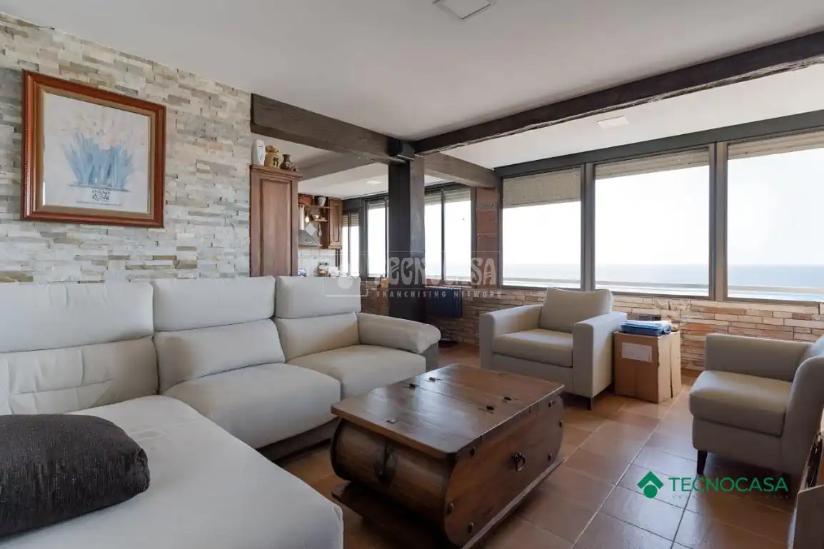 Living room of Flat for sale in Roquetas de Mar