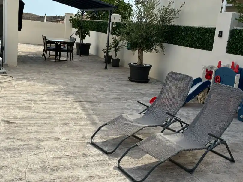 Terrassa de Casa o xalet en venda en Finestrat amb Aire condicionat, Terrassa i Balcó