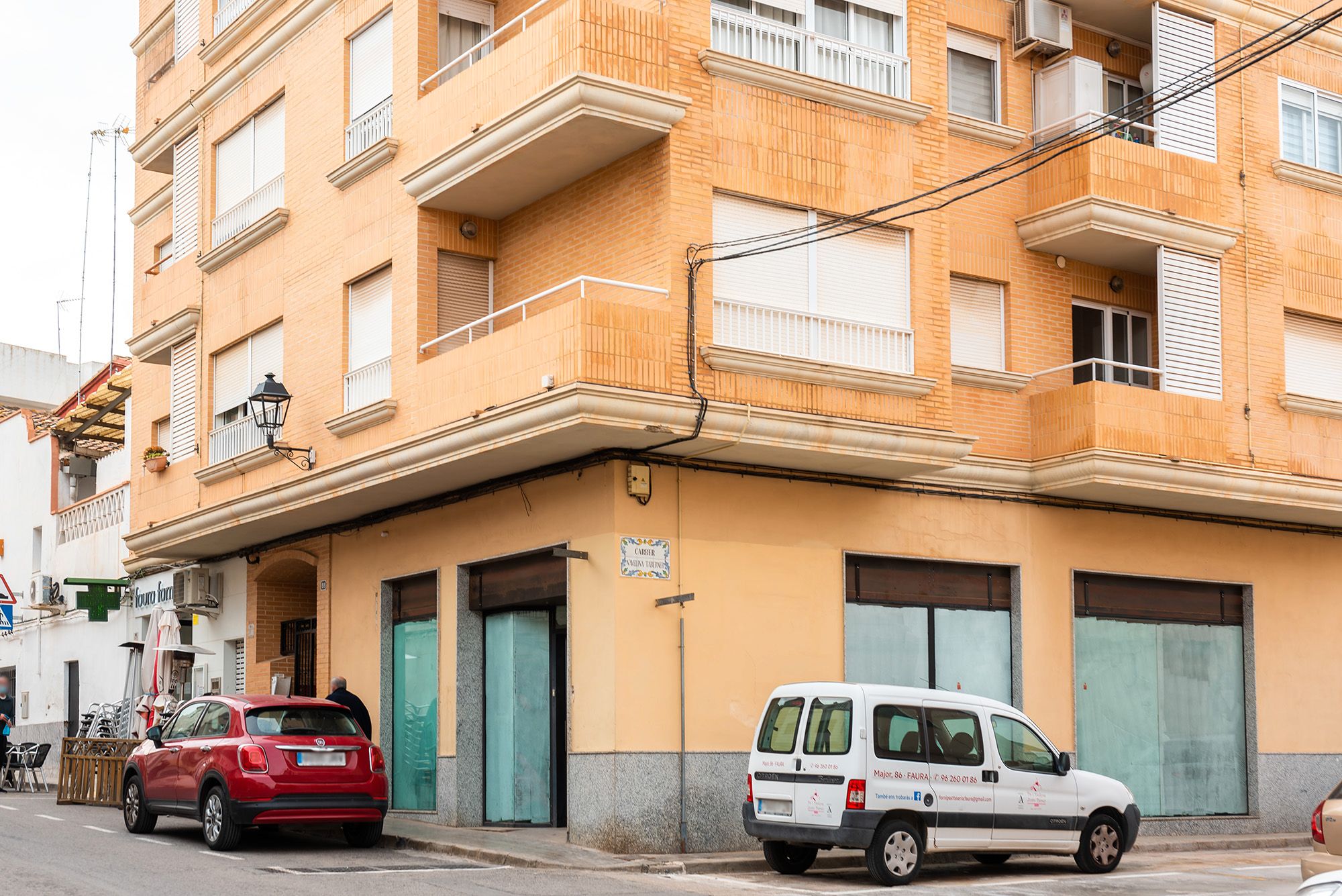 Vista exterior de Local en venta en Faura