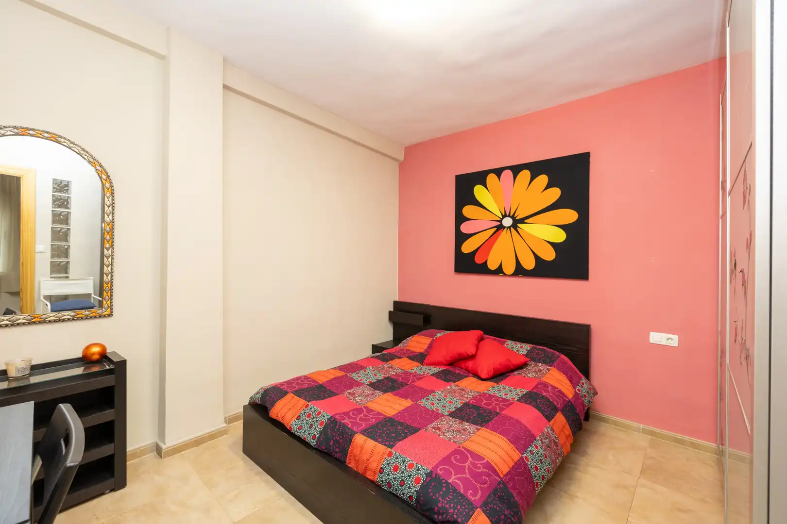 Bedroom of Flat for rent in Granada  with Air Conditioner, Furnished and Washing machine