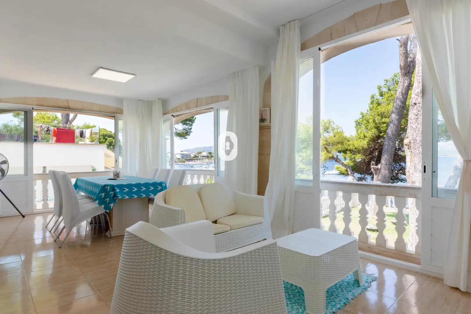 Terrassa de Casa adosada en venda en Alcúdia amb Aire condicionat, Jardí privat i Parquet