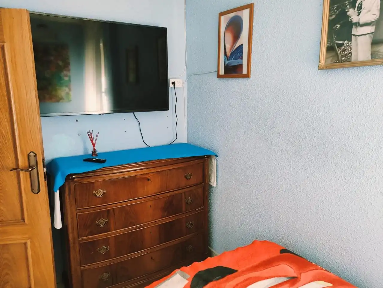 Bedroom of Flat for sale in Zaragoza  with Air Conditioner, Heating and Storage room