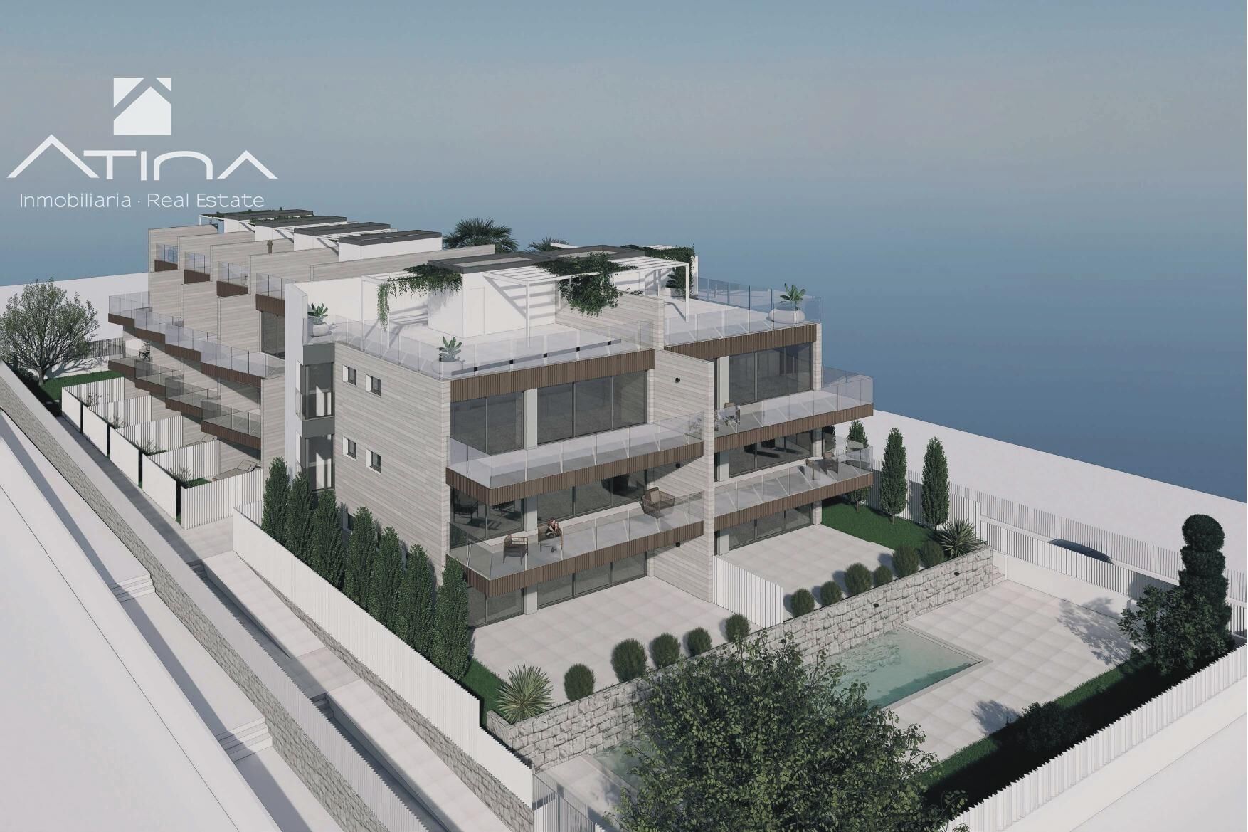 Vista exterior de Dúplex en venda en Jávea / Xàbia amb Aire condicionat, Calefacció i Jardí privat