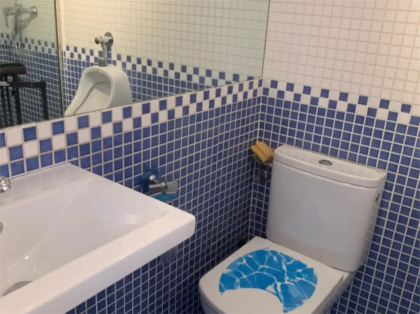 Badezimmer von Loft zur Miete in  Madrid Capital mit Klimaanlage