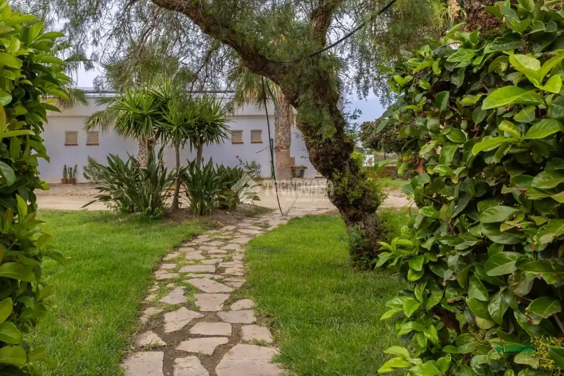 Garden of Flat for sale in Almería  with Air Conditioner