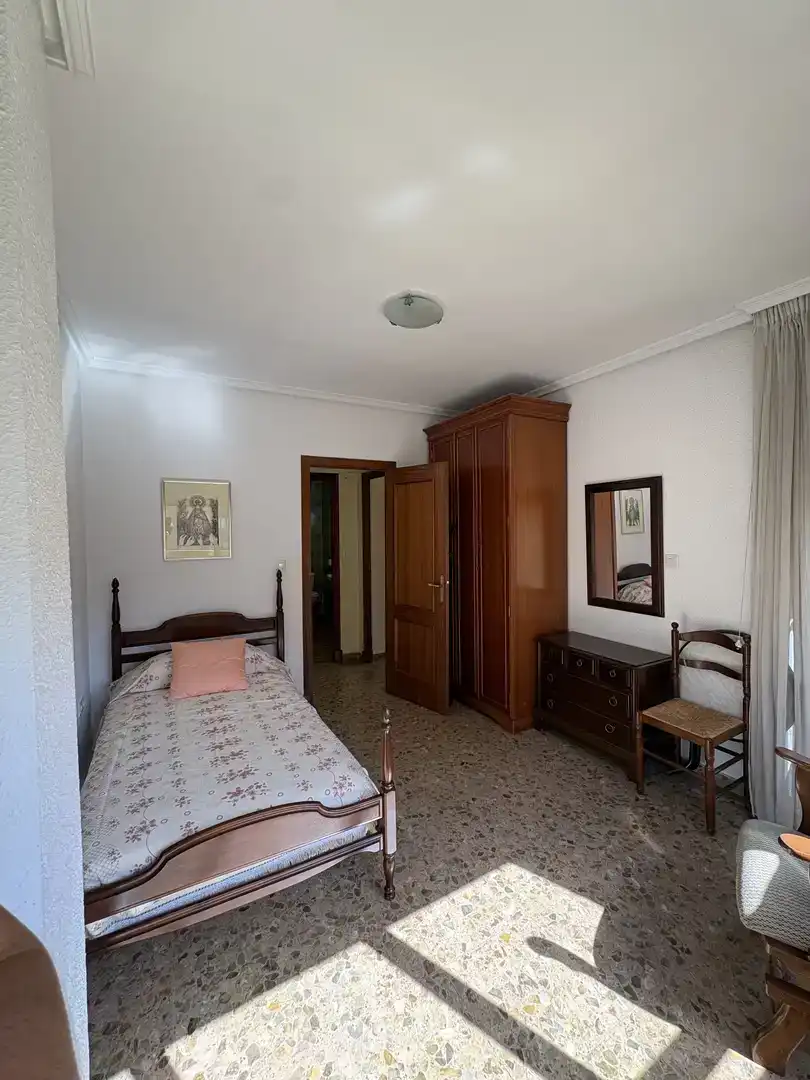 Schlafzimmer von Wohnung zum Verkauf in  Albacete Capital mit Klimaanlage und Balkon
