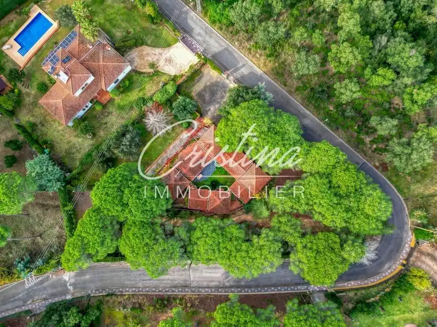 Vista exterior de Casa o chalet en venta en Santa Cristina d'Aro con Calefacción, Jardín privado y Terraza