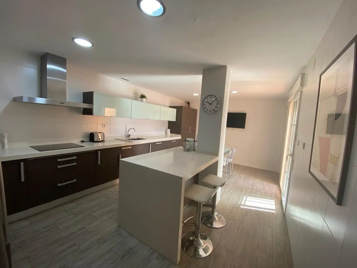Cocina de Casa adosada en venta en Cartagena con Aire acondicionado, Jardín privado y Terraza