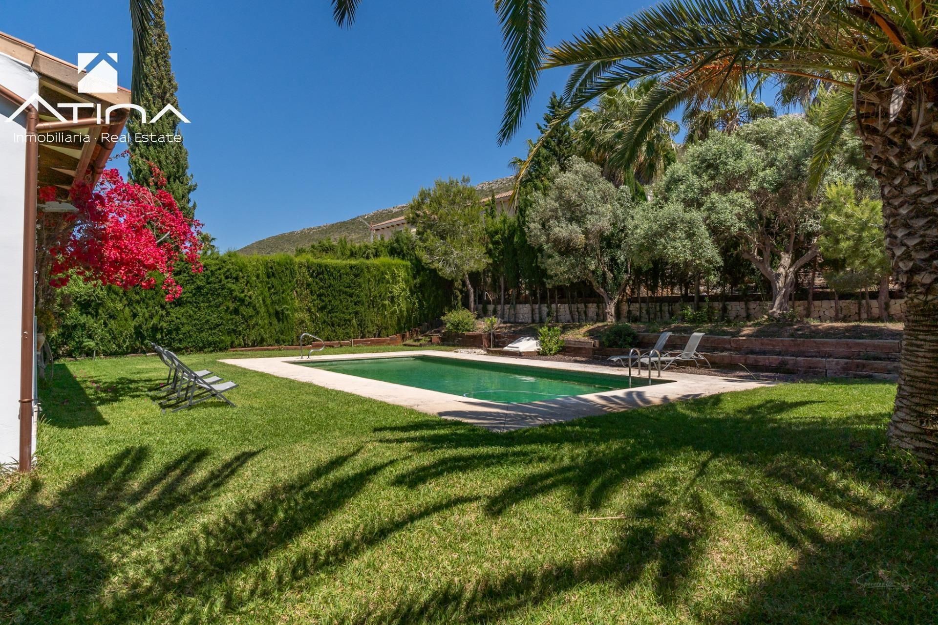 Garden of House or chalet for sale in Jávea / Xàbia  with Air Conditioner, Heating and Private garden