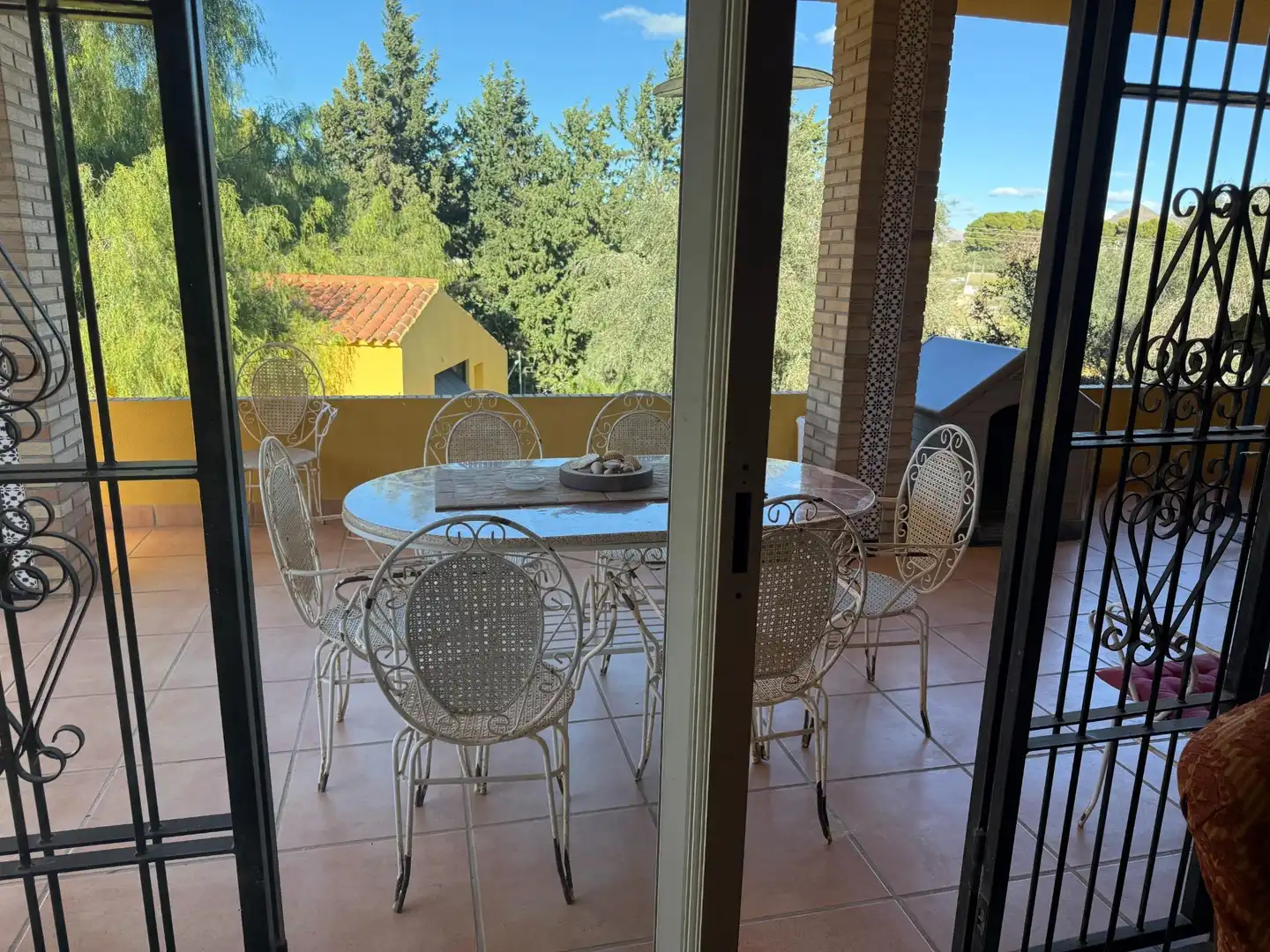 Terraza de Casa o chalet en venta en Alicante / Alacant con Jardín privado y Piscina comunitaria