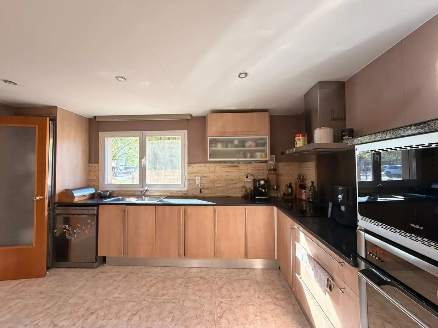 Cocina de Casa adosada en venta en Vilablareix con Calefacción y Trastero