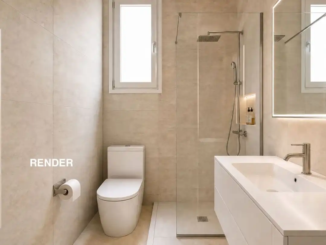 Baño de Piso en venta en  Barcelona Capital con Balcón