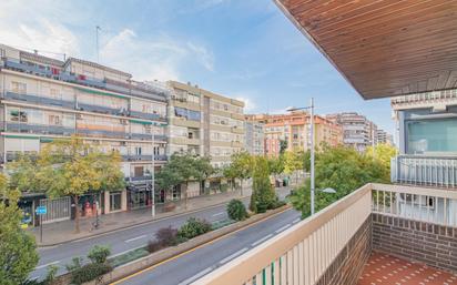 Exterior view of Flat for sale in  Granada Capital  with Heating, Parquet flooring and Balcony