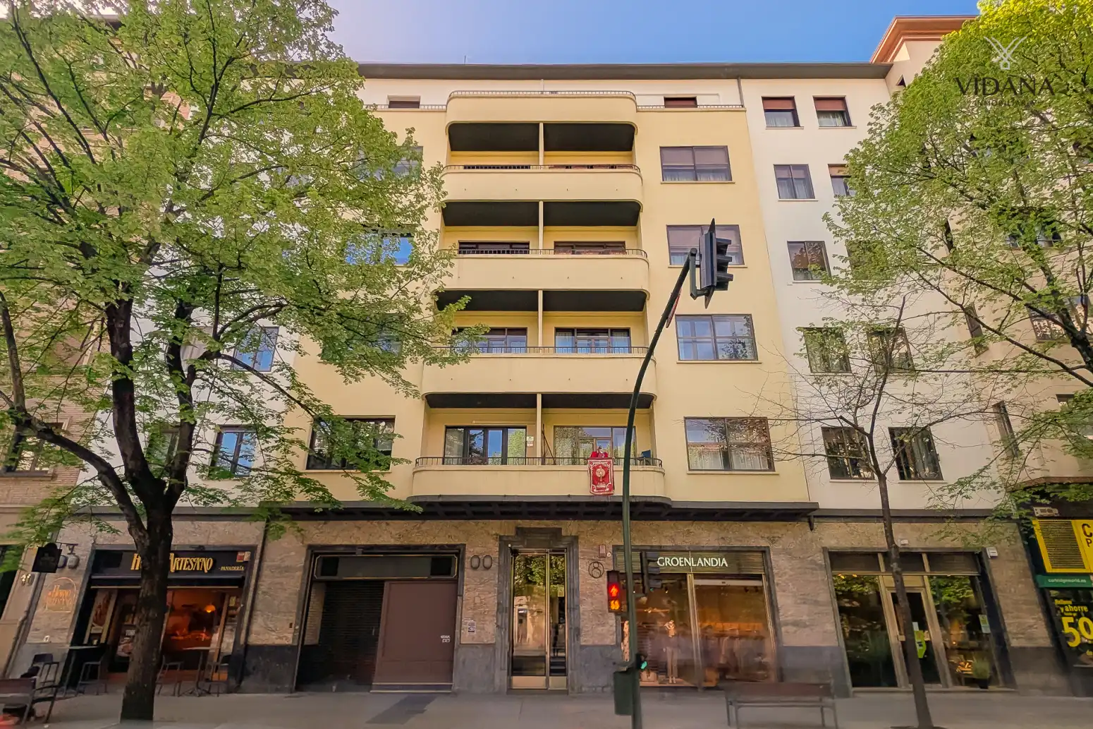Vista exterior de Pis en venda en  Pamplona / Iruña amb Calefacció, Parquet i Traster