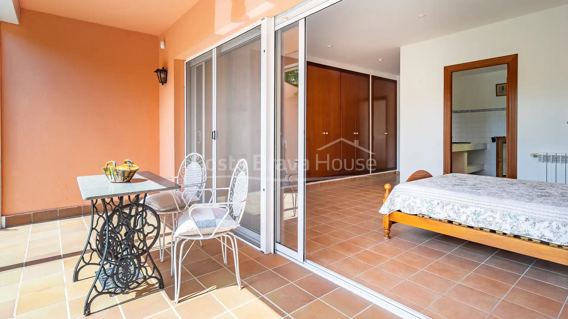 Terraza de Casa o chalet en venta en Calonge i Sant Antoni con Calefacción, Jardín privado y Parquet