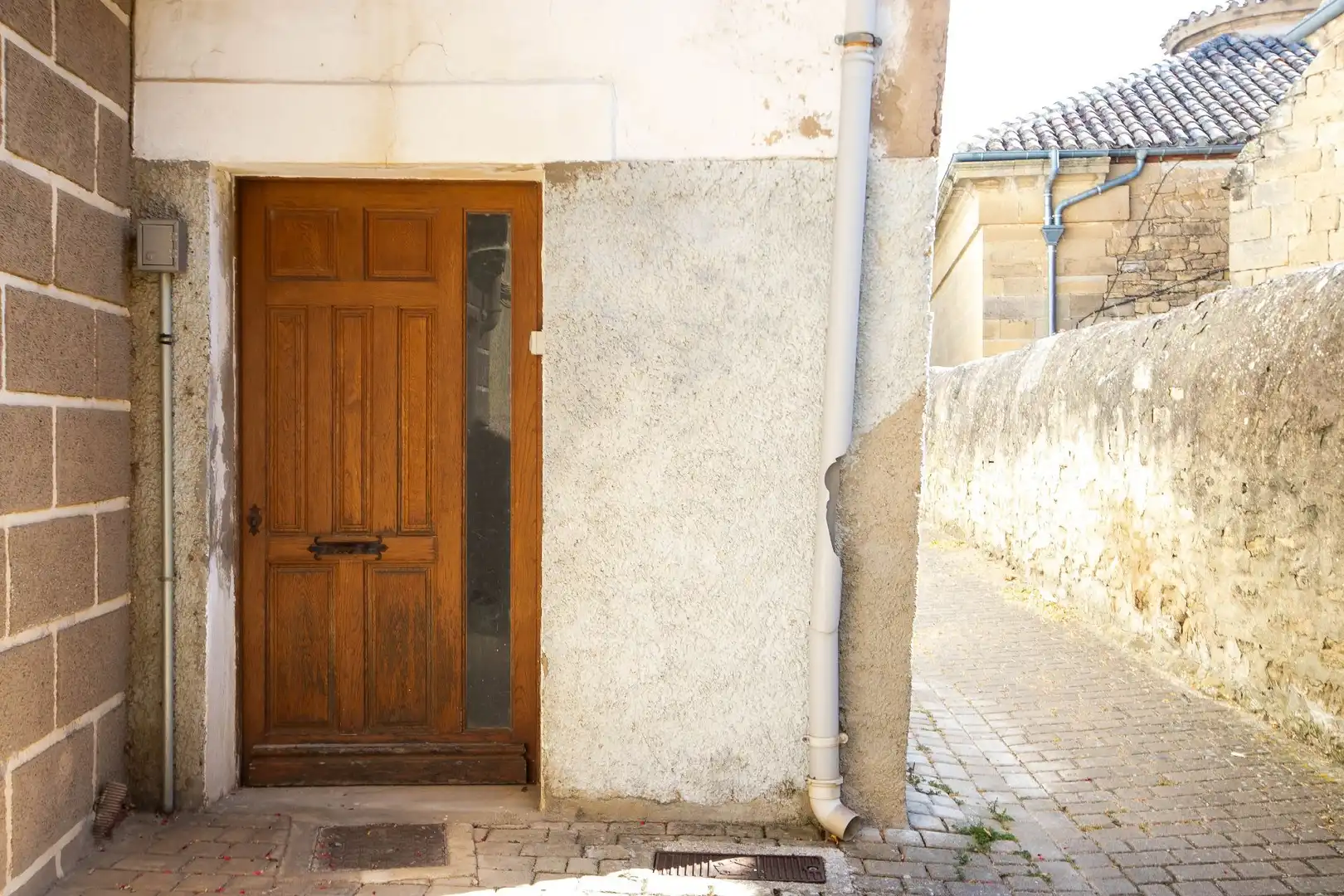 Vista exterior de Casa o chalet en venta en Mendigorria con Calefacción