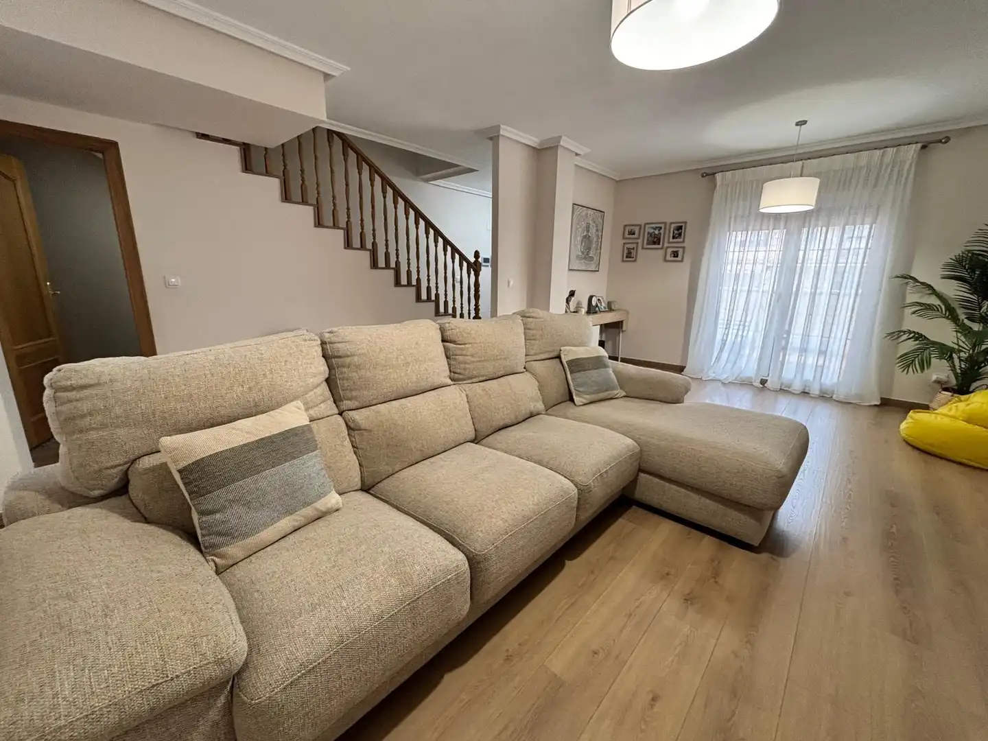 Sala d'estar de Casa o xalet en venda en San Javier amb Aire condicionat, Jardí privat i Balcó