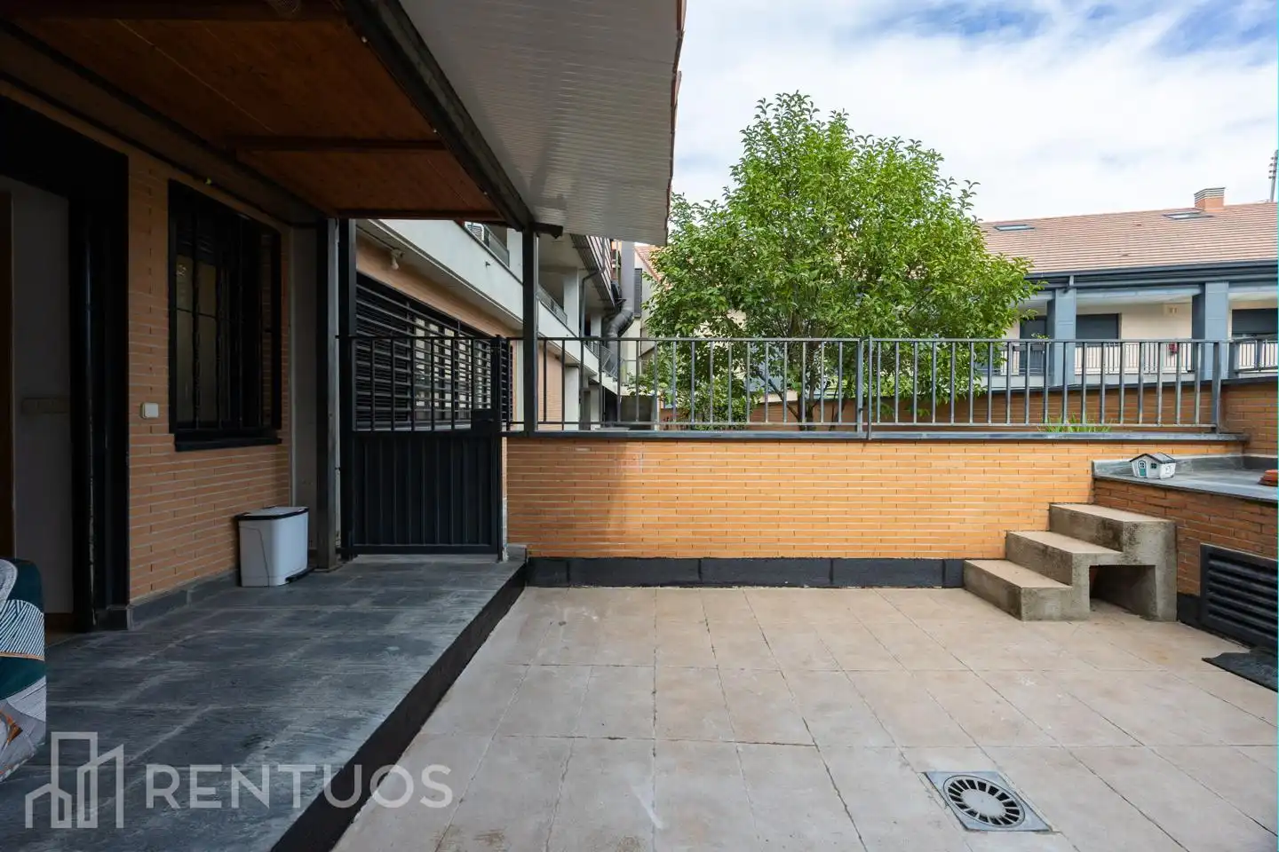 Terraza de Dúplex de alquiler en Madrid con Aire acondicionado, Calefacción y Terraza