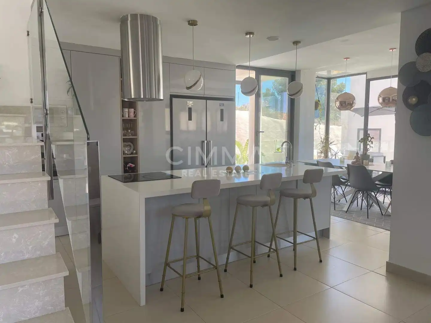 Cocina de Casa o chalet en venta en La Nucia con Aire acondicionado, Calefacción y Jardín privado