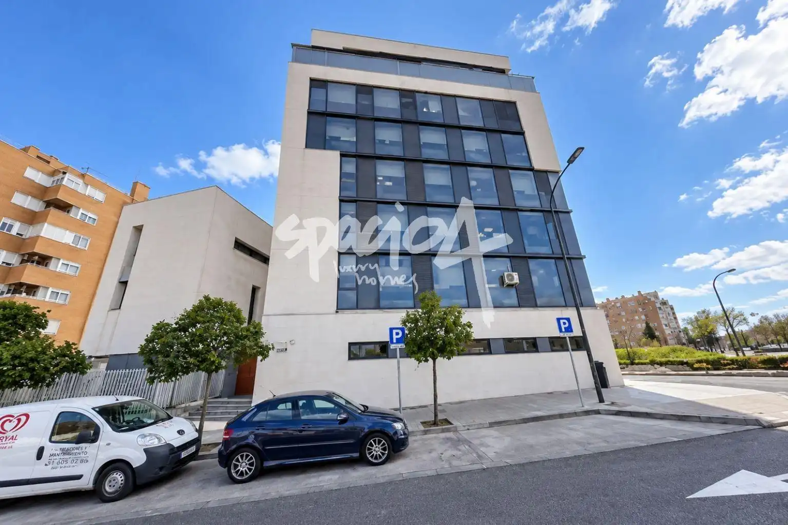 Vista exterior de Piso en venta en Villaverde