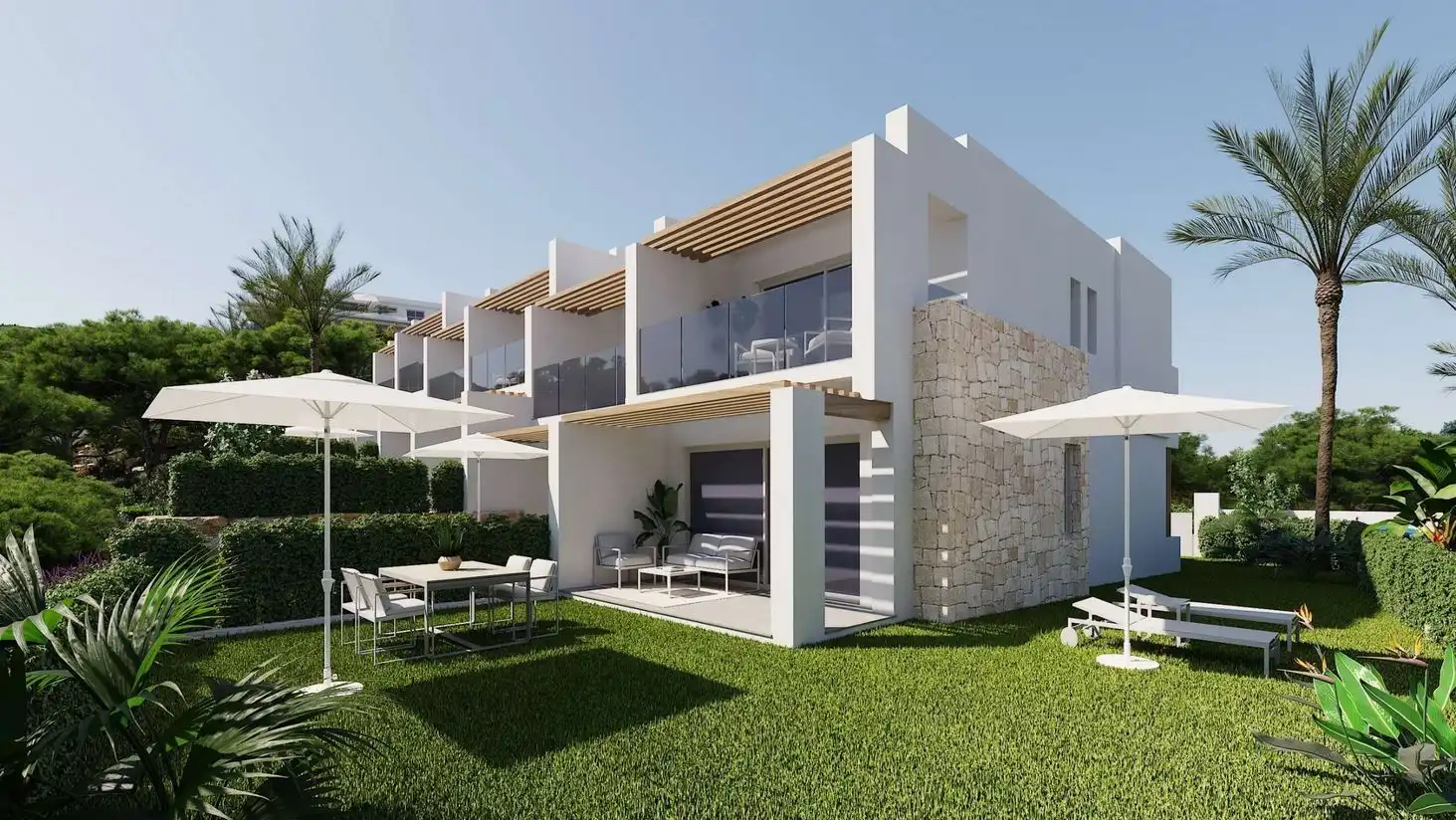Exterior view of Apartments for sale in Finestrat  with Community pool
