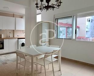 Dining room of Flat to rent in  Valencia Capital  with Air Conditioner, Heating and Furnished