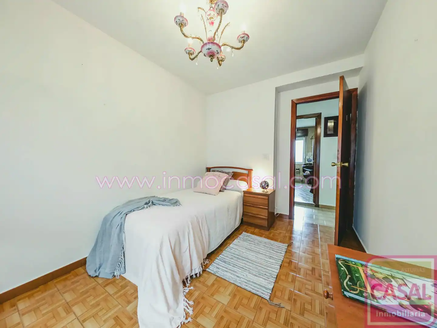 Habitación de Casa o chalet en venta en Morcín con Calefacción, Terraza y Trastero