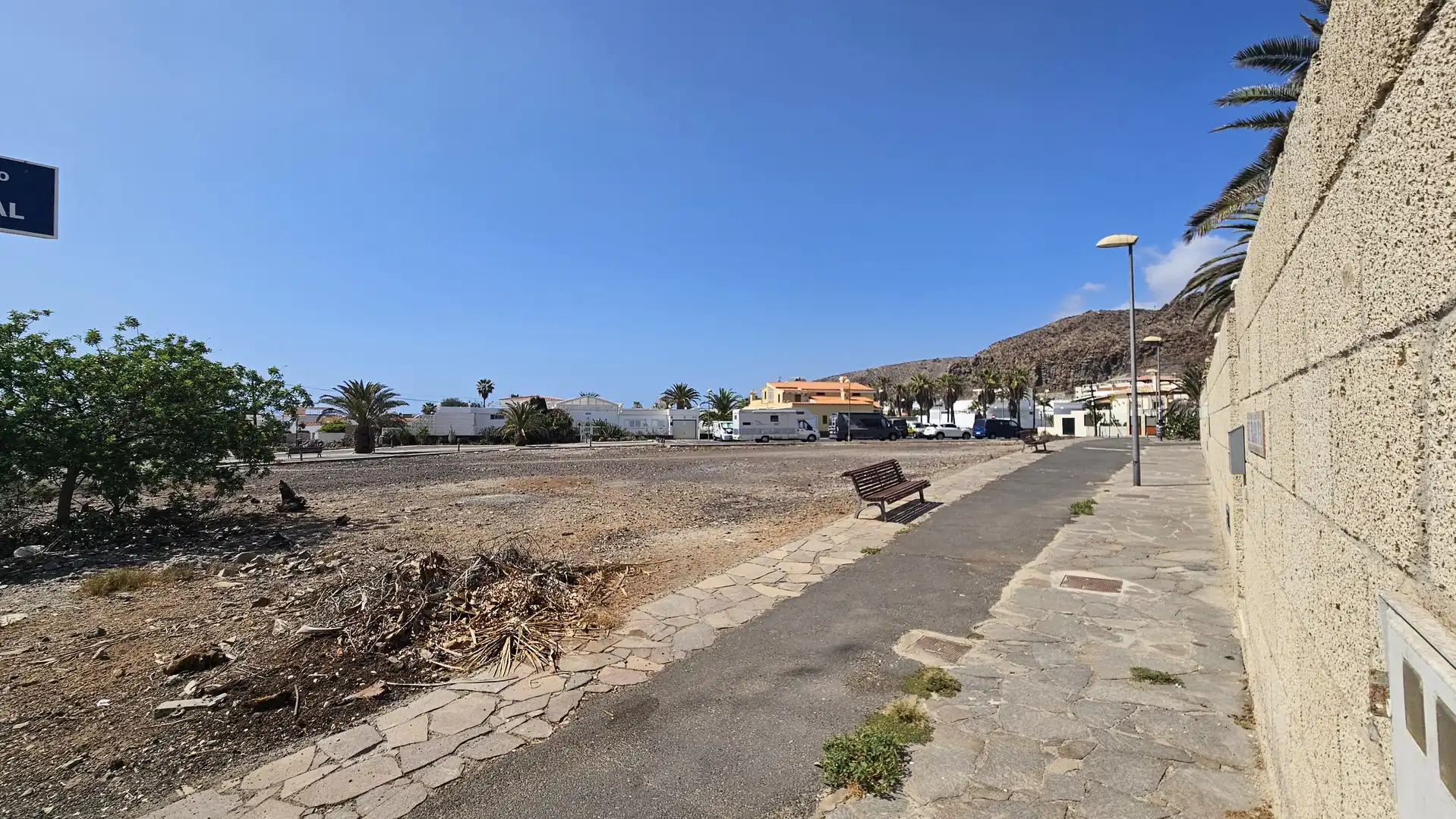 Vista exterior de Terreno industrial en venta en Arona