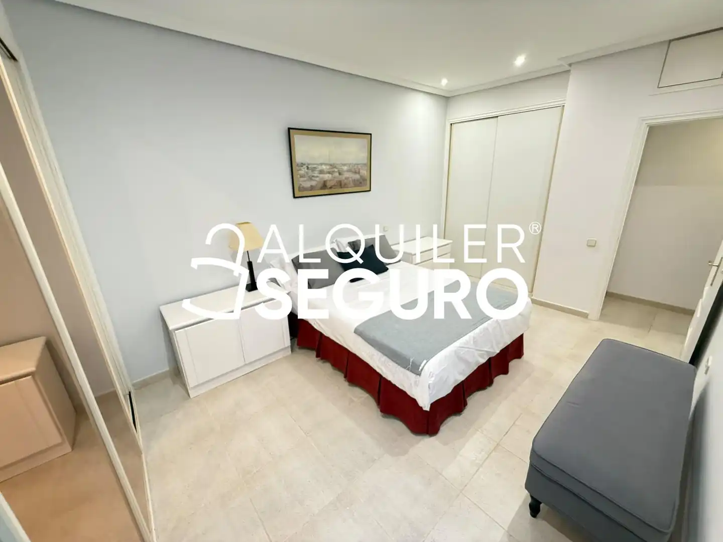 Habitación de Piso de alquiler en Madrid con Aire acondicionado, Calefacción y Amueblado