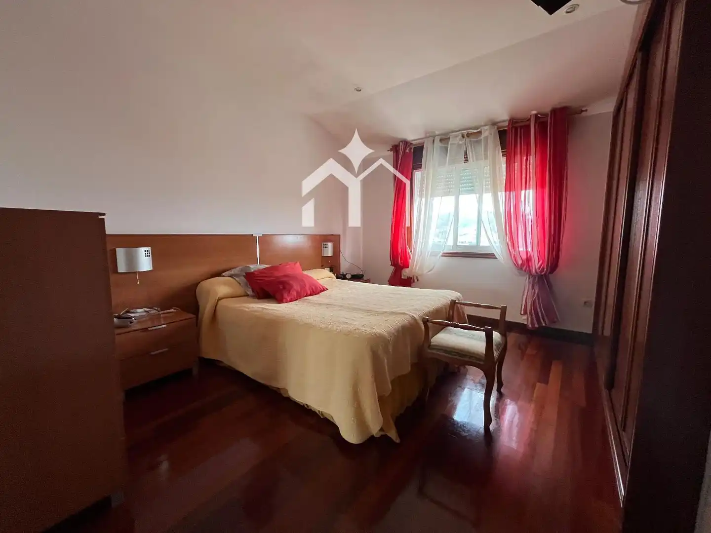 Habitación de Casa o chalet en venta en Moaña con Calefacción, Parquet y Terraza