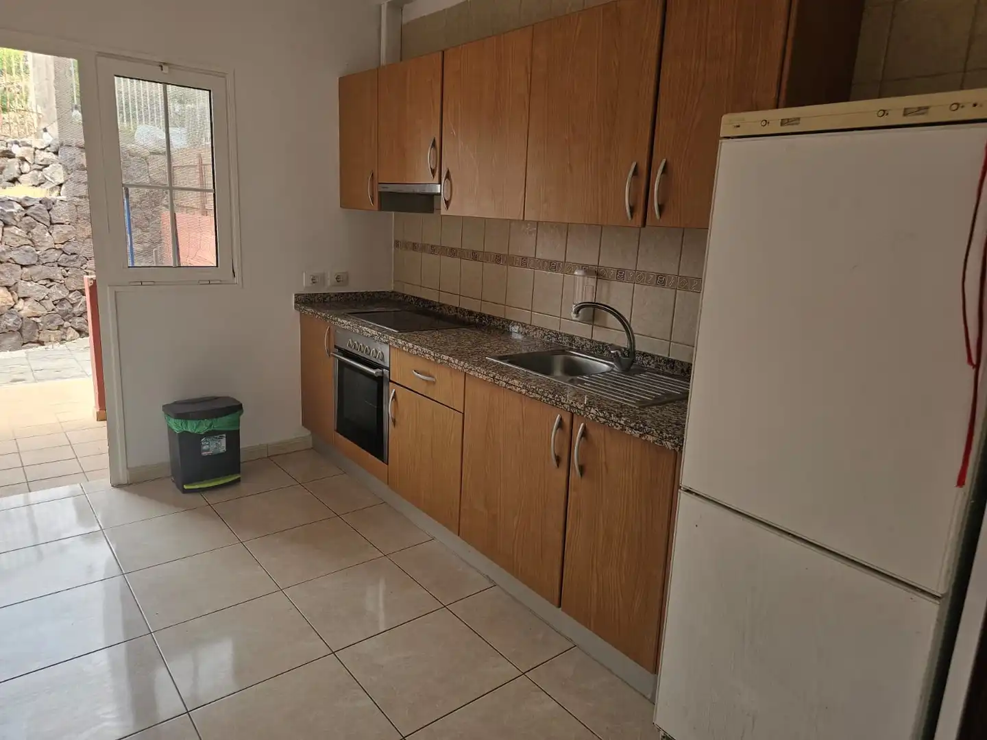 Cocina de Piso de alquiler en San Juan de la Rambla con Jardín privado, Terraza y Horno